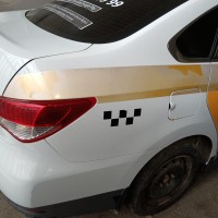 Заднее правое крыло