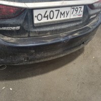 Задний бампер