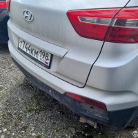 Задний бампер