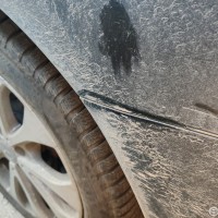 Заднее левое крыло