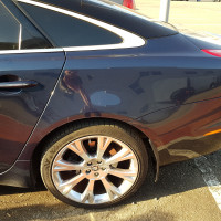 Заднее левое крыло