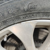 Заднее левое колесо