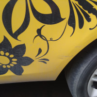 Заднее левое крыло