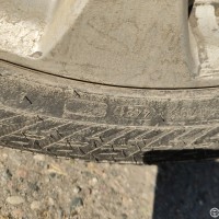 Заднее левое колесо