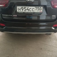 Задний бампер