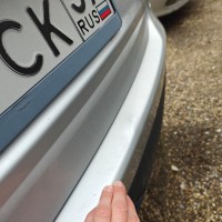 Задний бампер