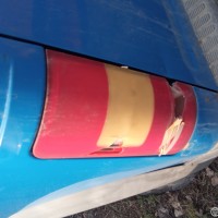 Левый задний фонарь