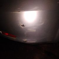 Задний бампер