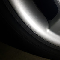 Заднее левое колесо