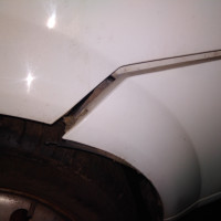 Задний бампер