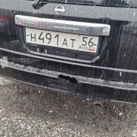 Задний бампер