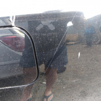 Заднее левое крыло