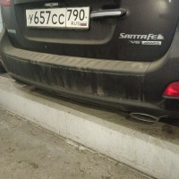 Задний бампер