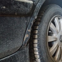 Заднее левое крыло