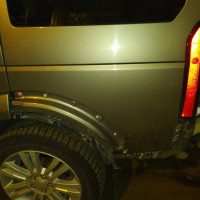 Заднее левое крыло