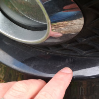 Передний бампер