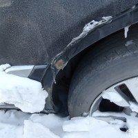 Заднее левое крыло