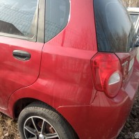 Заднее левое крыло