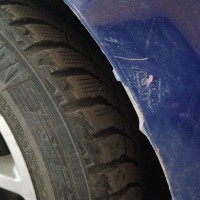 Переднее левое крыло