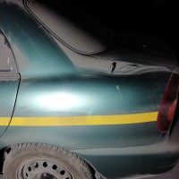 Заднее левое крыло