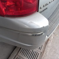 Задний бампер