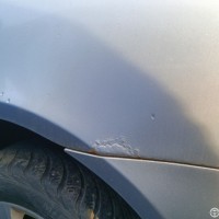 Заднее левое крыло