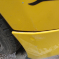 Задний бампер