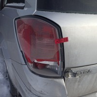 Левый задний фонарь