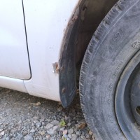 Заднее левое крыло