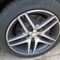 Заднее левое колесо