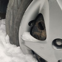 Заднее левое колесо