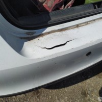 Задний бампер