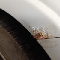 Заднее левое крыло