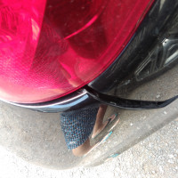 Задний бампер