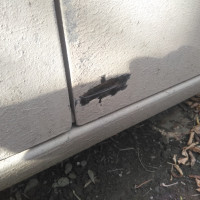 Задняя левая дверь