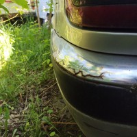 Задний бампер