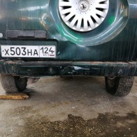 Задний бампер