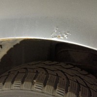 Заднее левое крыло