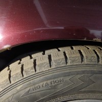 Переднее левое крыло