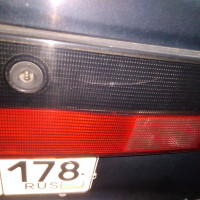 Правый задний фонарь