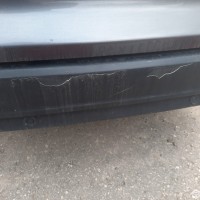 Задний бампер