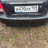 Задний бампер