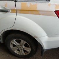 Заднее левое крыло