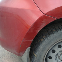 Задний бампер