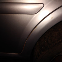 Заднее левое крыло