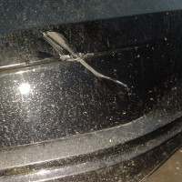 Задний бампер