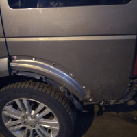 Заднее левое крыло