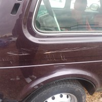 Заднее правое крыло