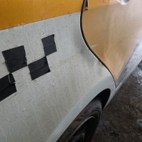 Заднее правое крыло