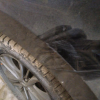 Заднее левое крыло